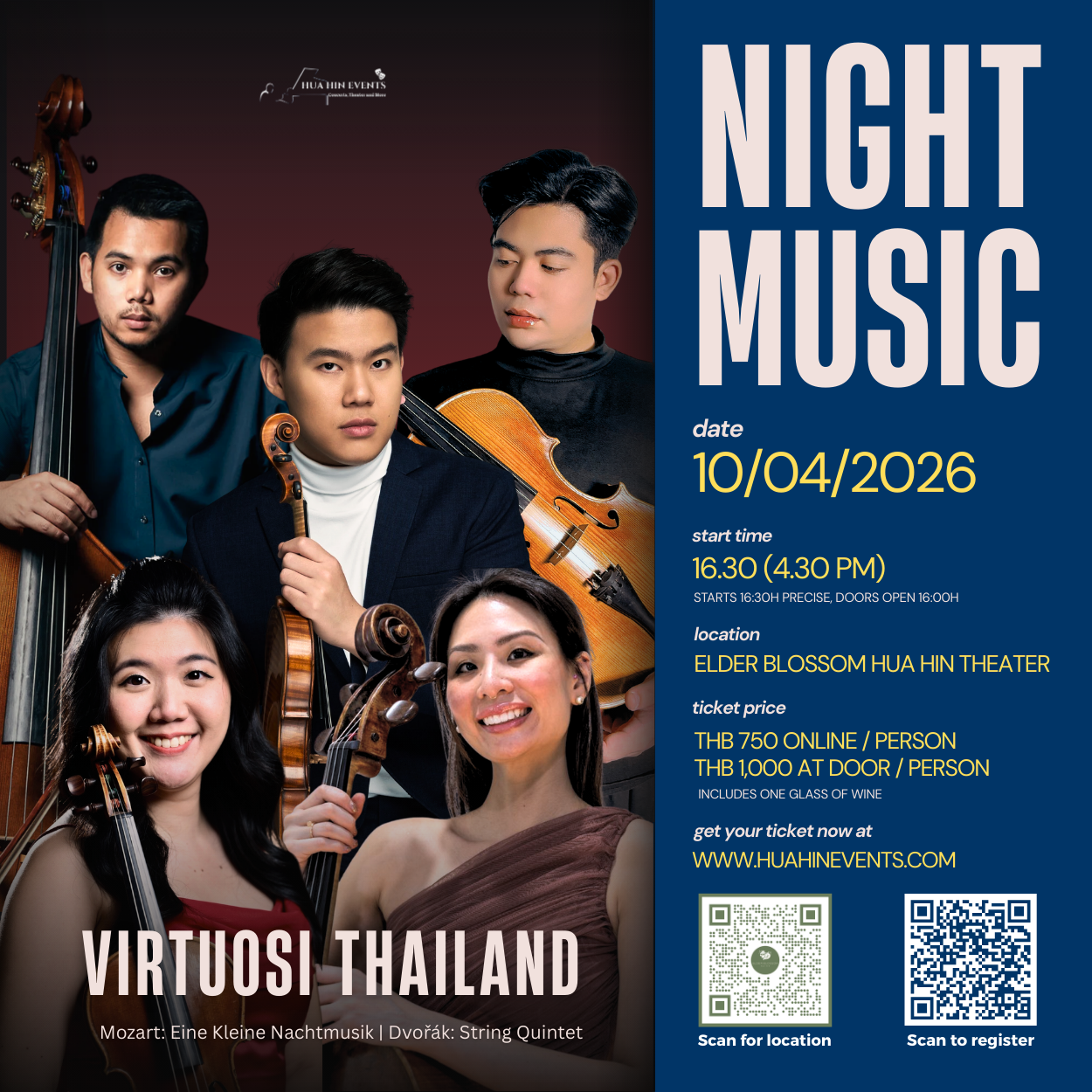 Virtuosi Thailand presents Night Music