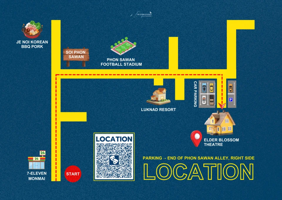 Hua Hin Events Location Map
