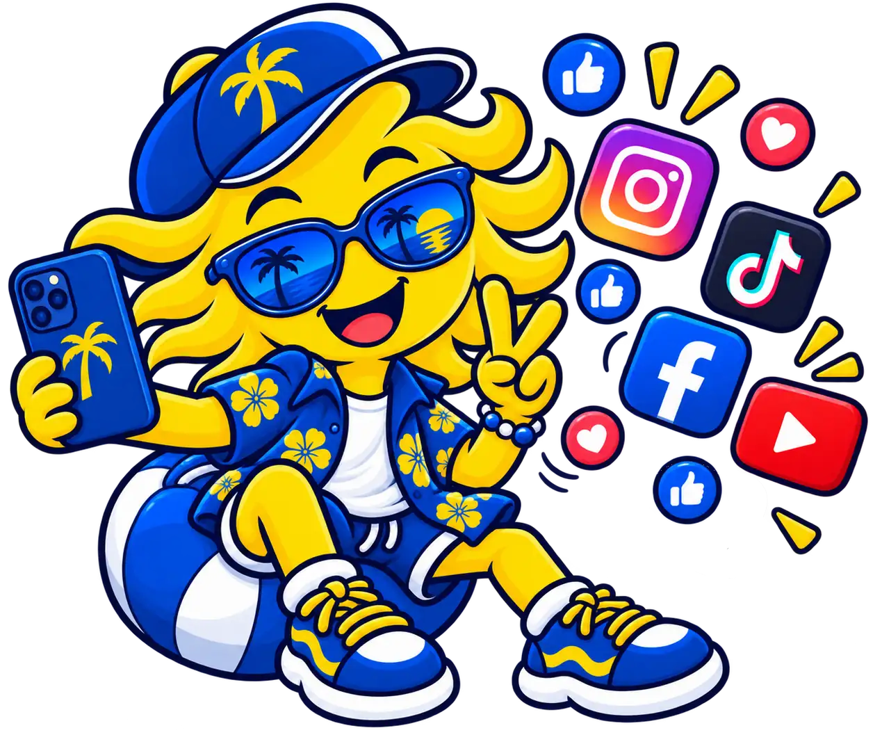 Hua Hin Events Social Mascot